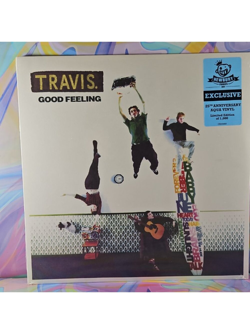 Travis - Good Feeling (Record) New Sealed, Aqua 25th Anniv. Ltd. to 1000
